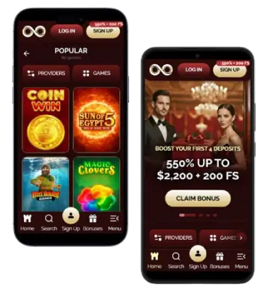 Mobile Gaming at LoonieGold