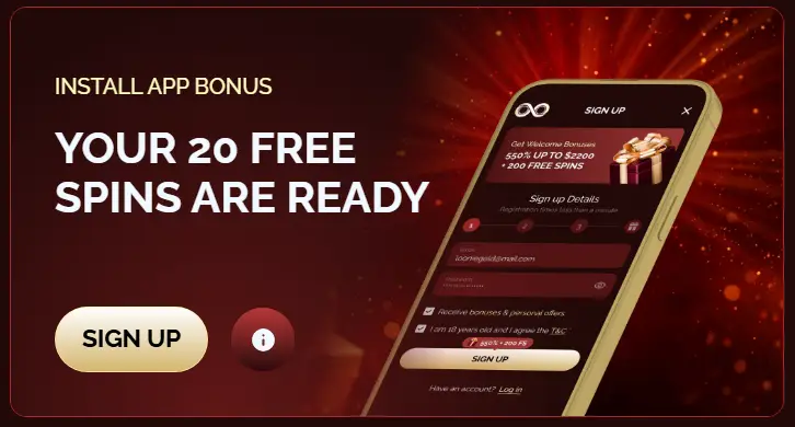 LoonieGold Casino App Bonus